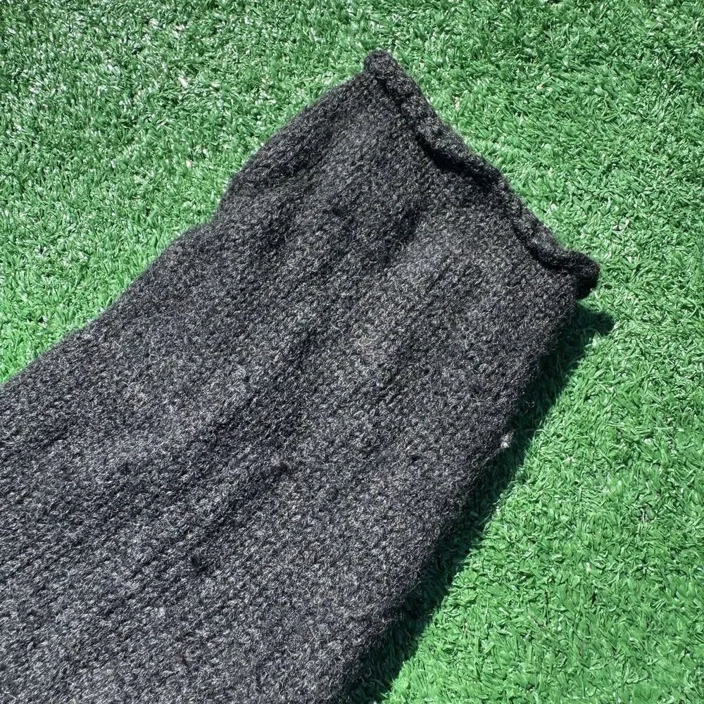 J.Crew Black Wool Sweater Turtleneck Mens Large 100% Wool
